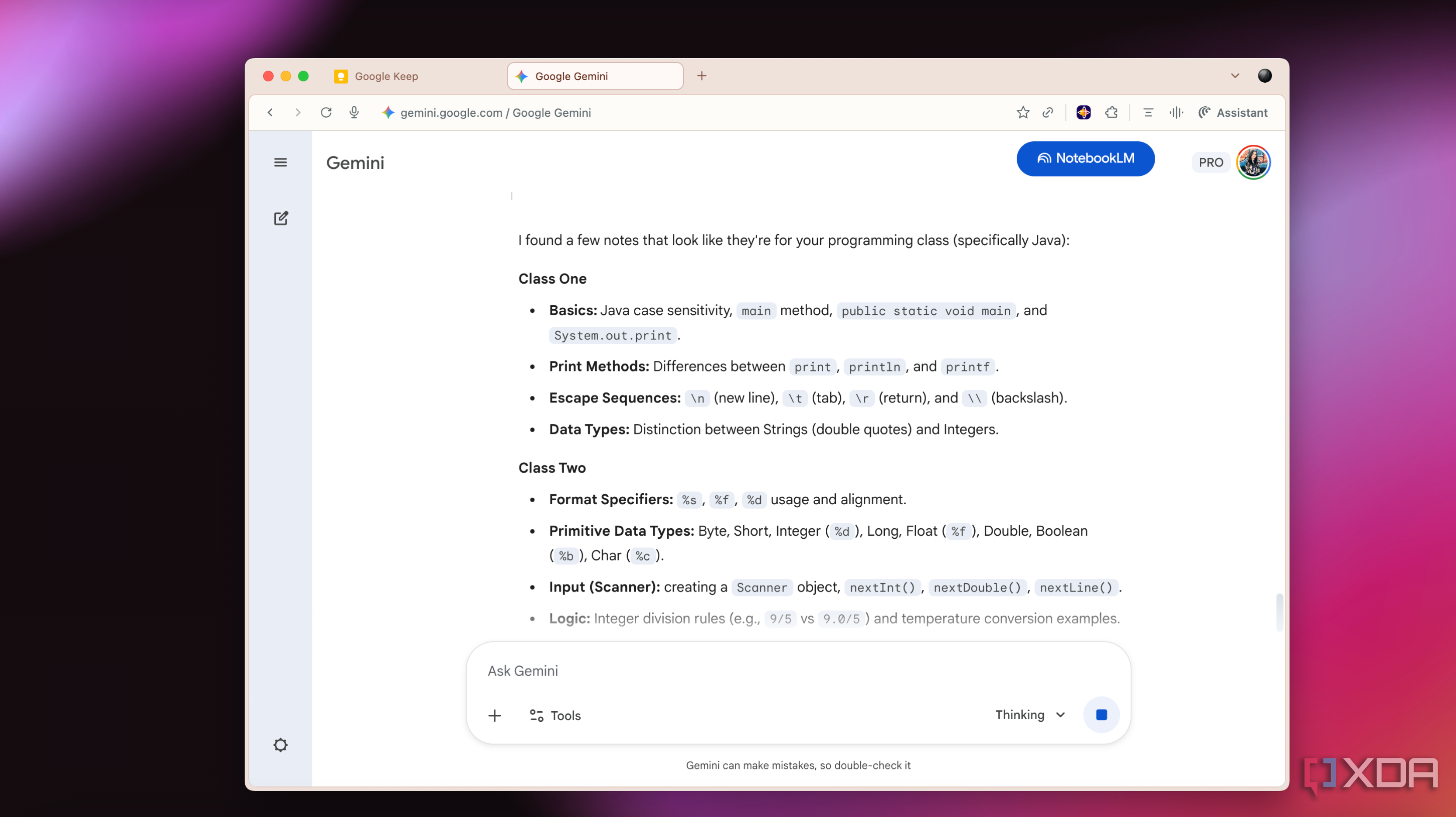 This Google Keep + Gemini combo just replaced NotebookLM (and ...