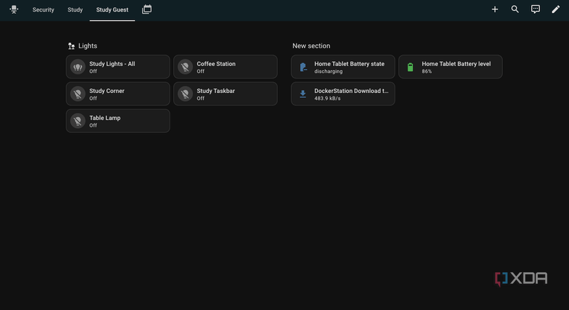 monitoreo de red de asistente doméstico