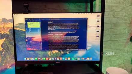 Рабочее пространство Obsidian на компьютере A screenshot of a desktop using Obsidian.