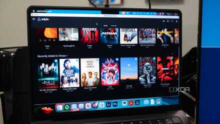 Jellyfin Desktop 2.0 on MacBook Pro