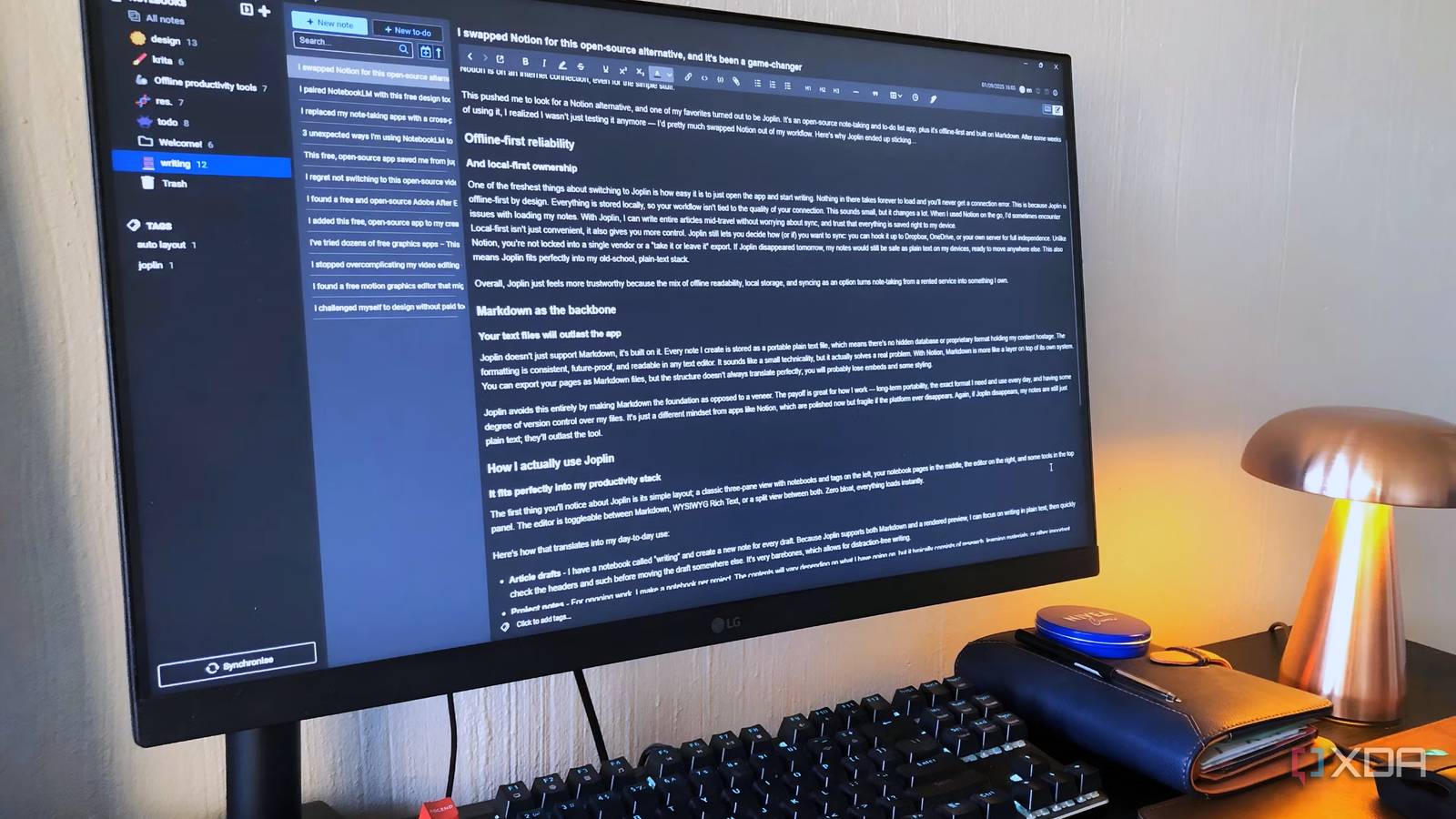 I replaced Notion and Evernote with an offline-first system, and it’s a game-changer