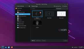 screenshot of kde neon plasma settings