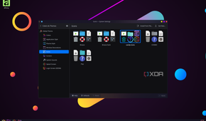 Screenshot of System settings on KDE Plasma showing icon customization options