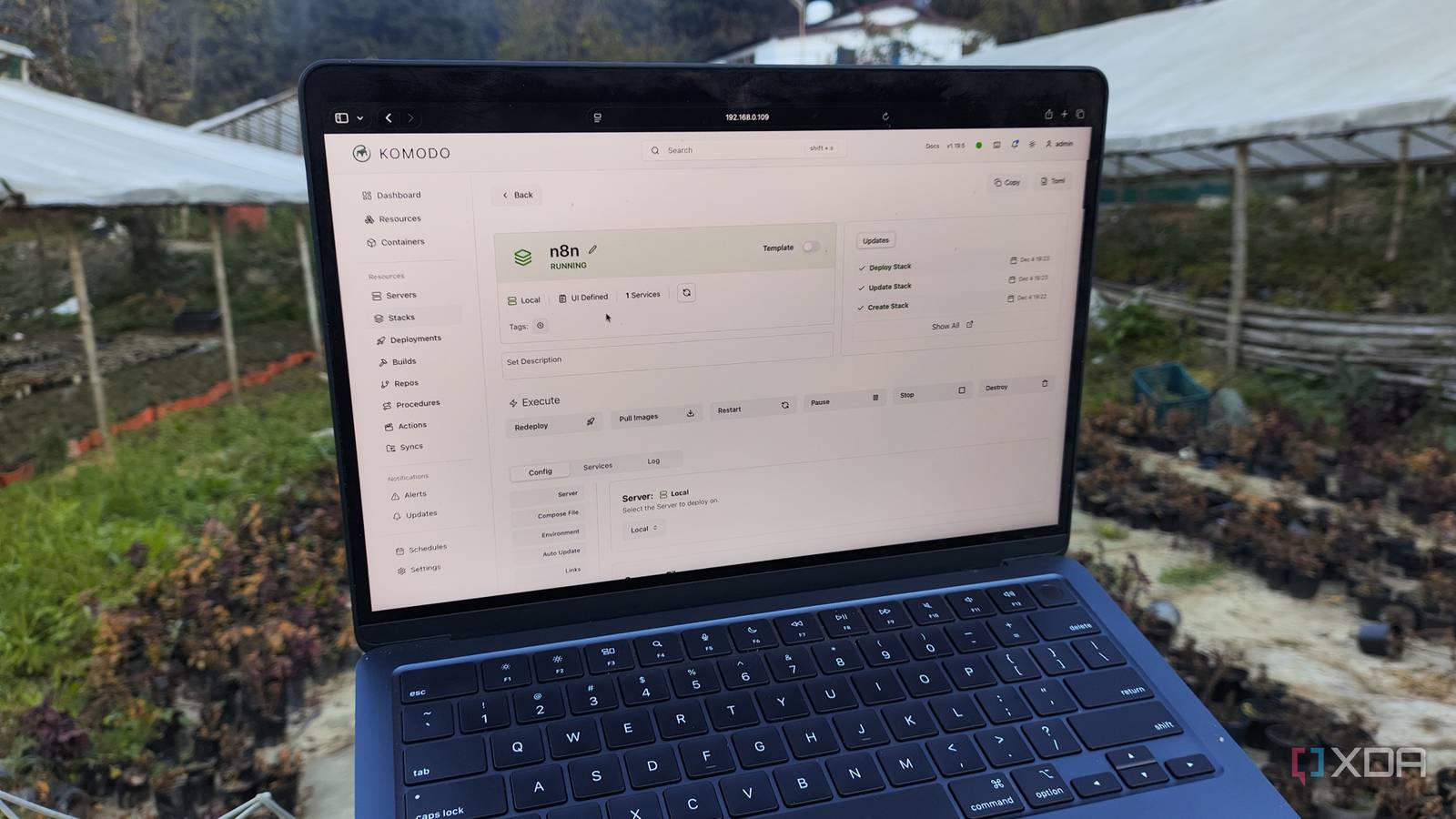 Docker Compose Web Ui This tiny web UI makes Docker Compose easier than Portainer