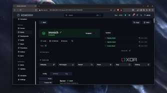 Deploying an Immich instance in Komodo