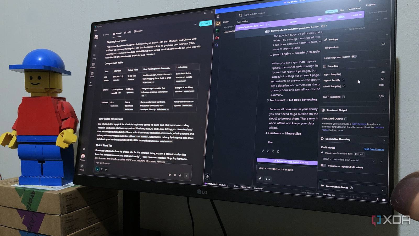 I used Perplexity to finally get my local LLM up and running
