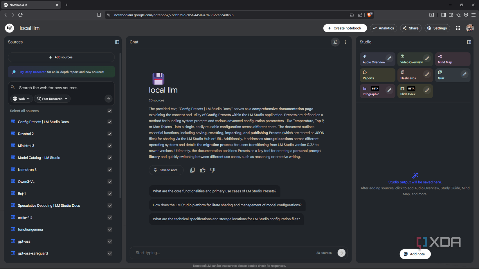 How NotebookLM made self-hosting an LLM easier than I ever expected
