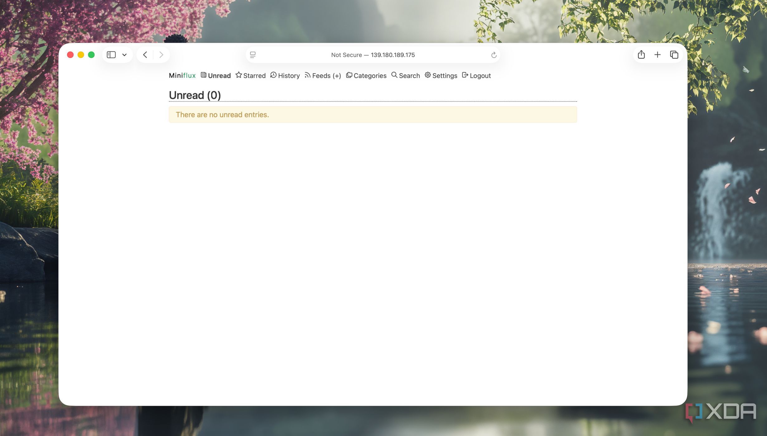 This self-hosted RSS reader finally got me off social media for news