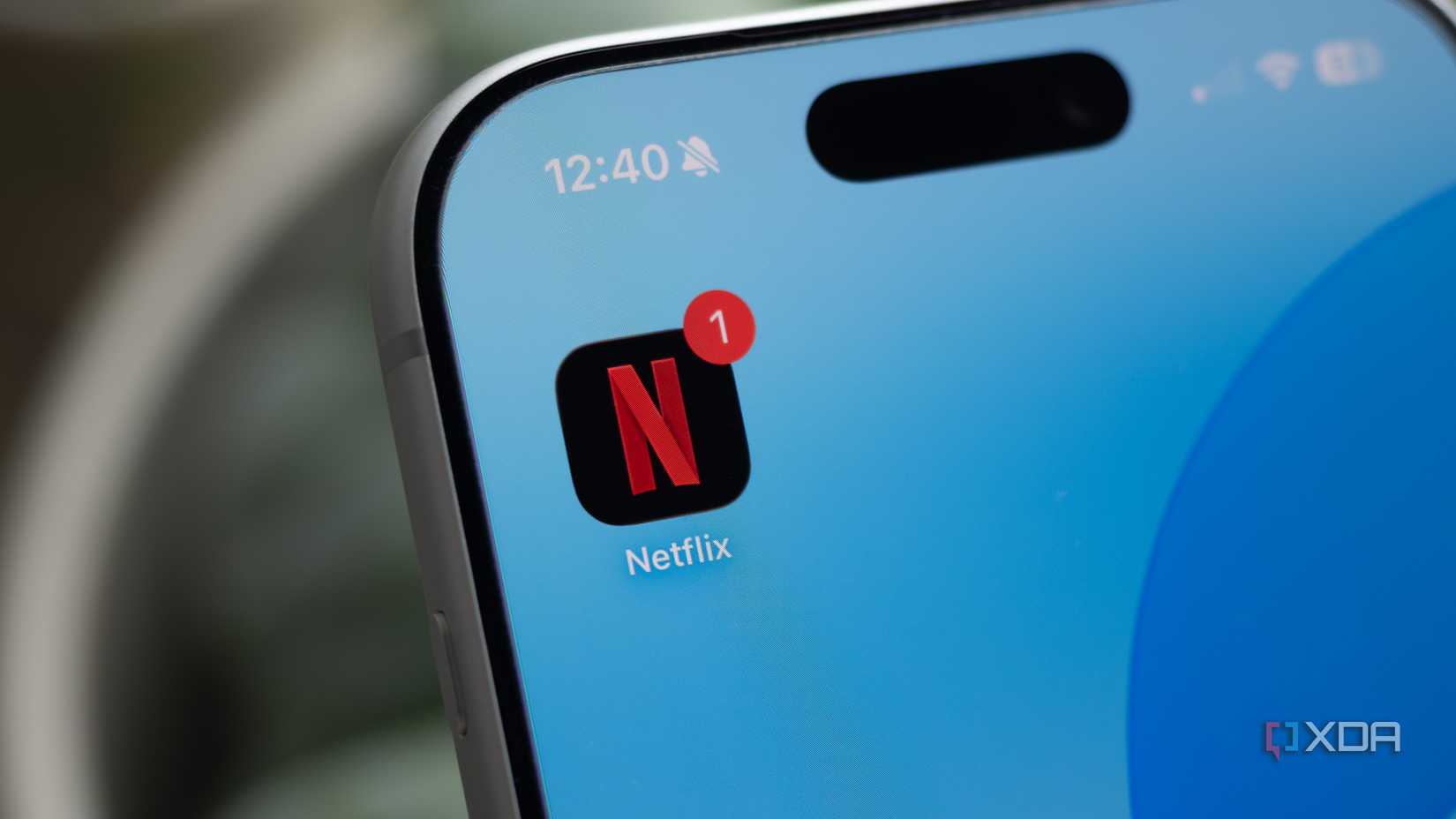 Netflix app on iPhone 17 Pro 