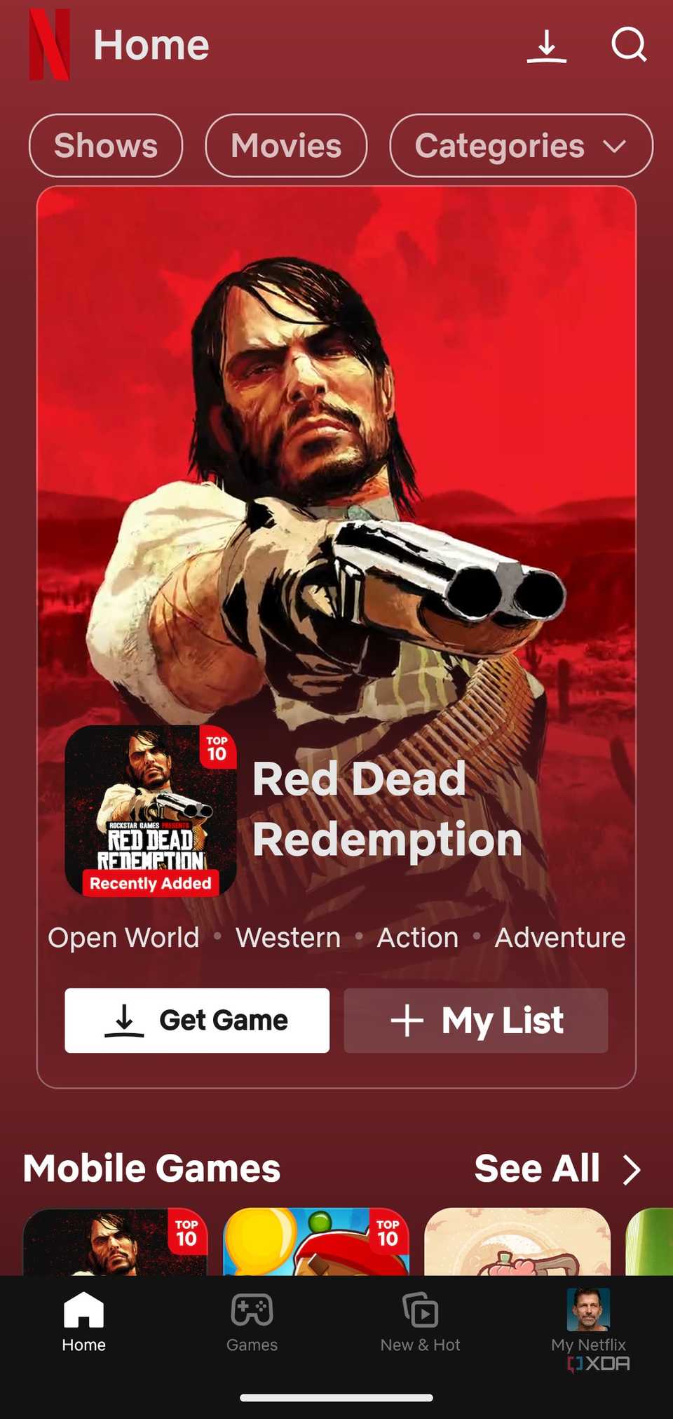 Netflix-Games-App