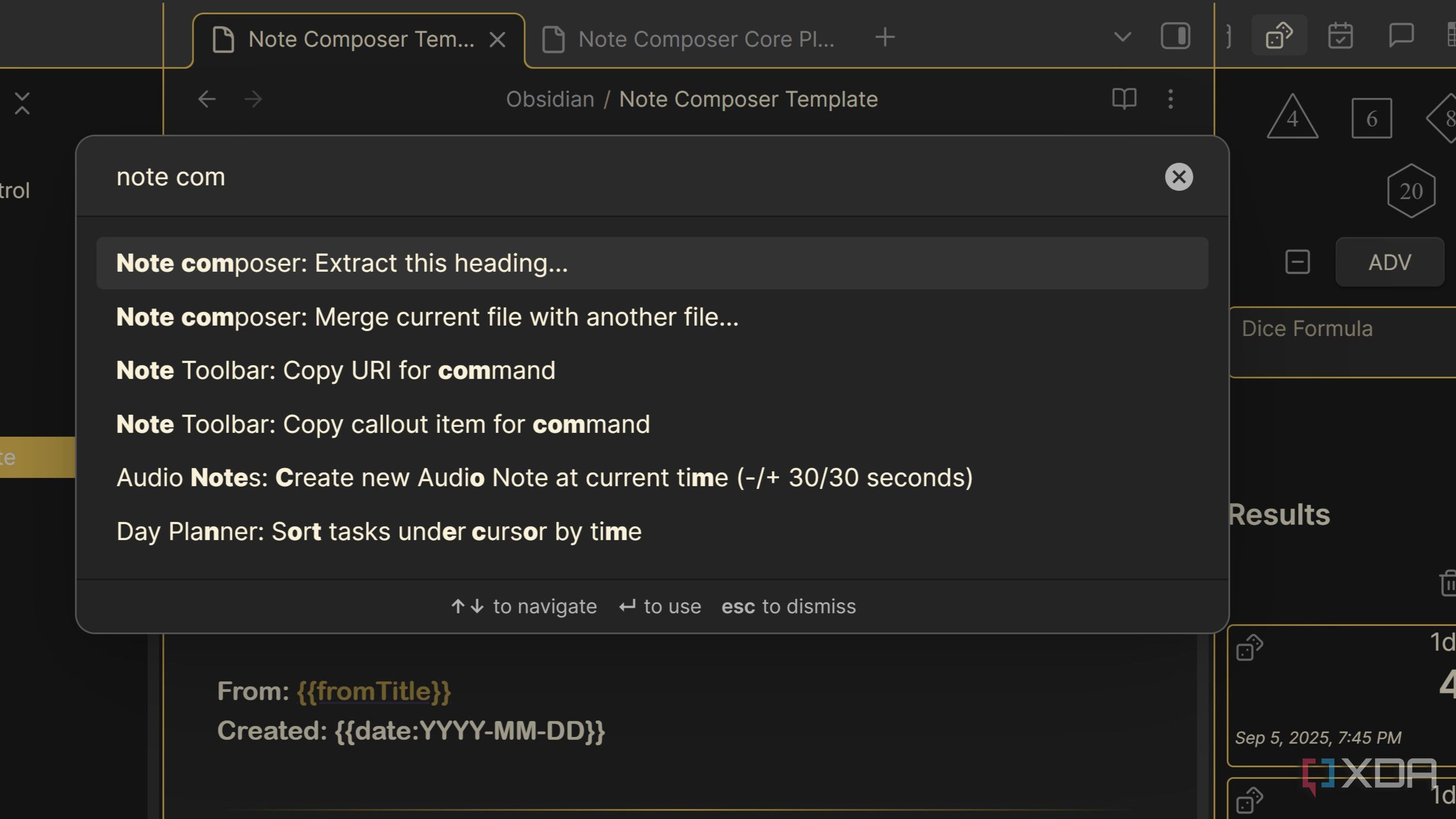 How Obsidian’s Note composer plugin made my notes more organized