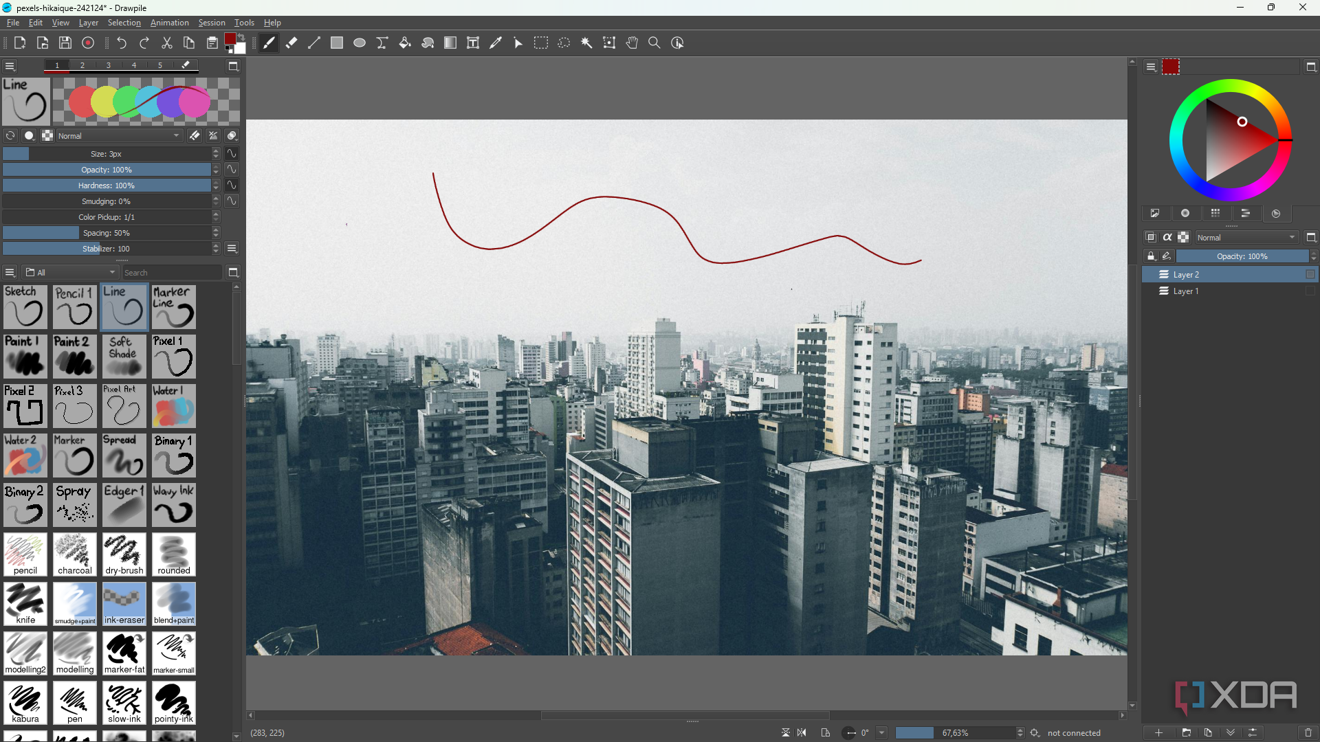 Drawpile I should have started using this open-source graphics tool before ...