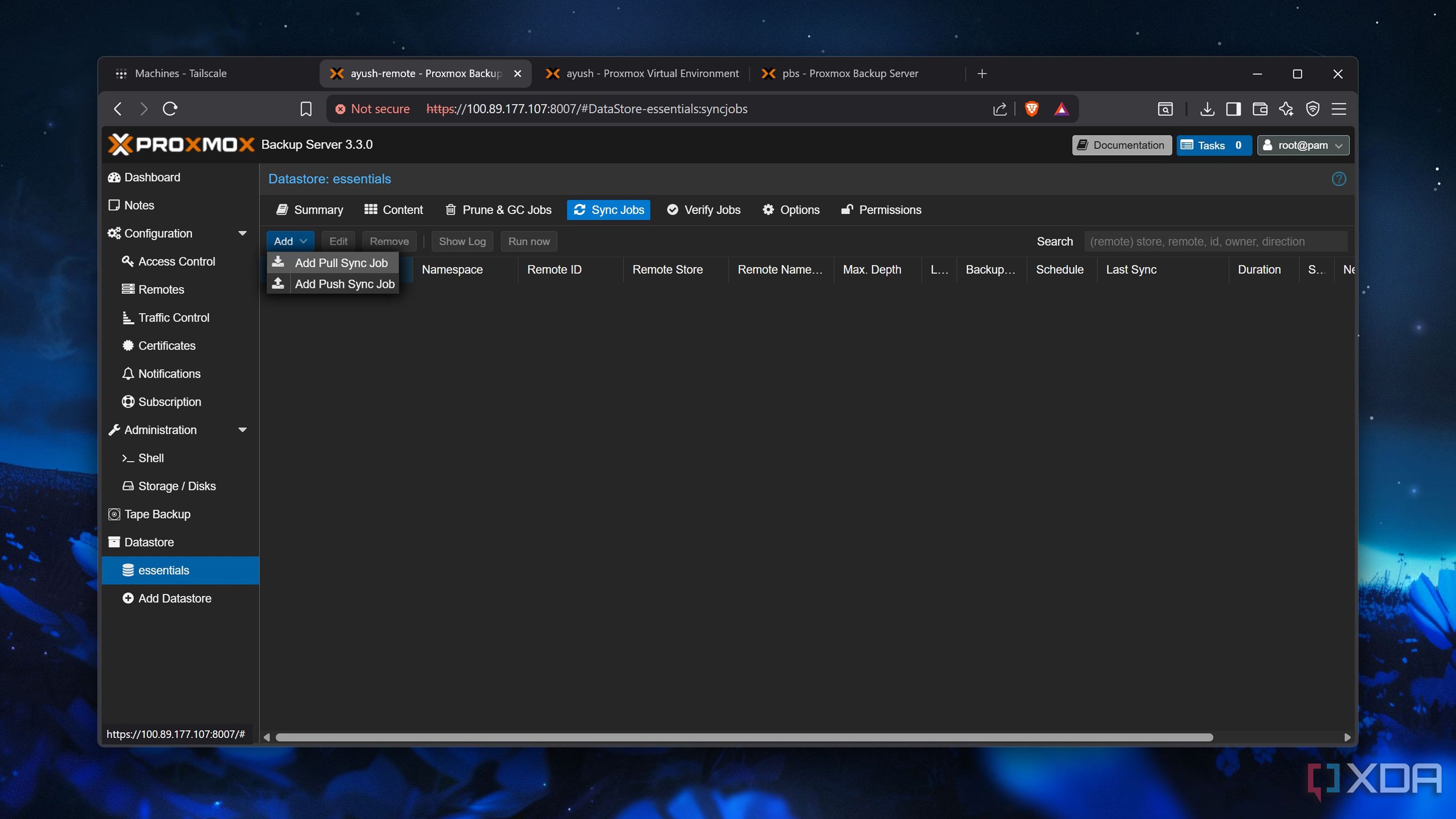 Миграция Proxmox Backup Server на TrueNAS: решение проблемы нехватки дискового пространства — иллюстрация 6 к материалу