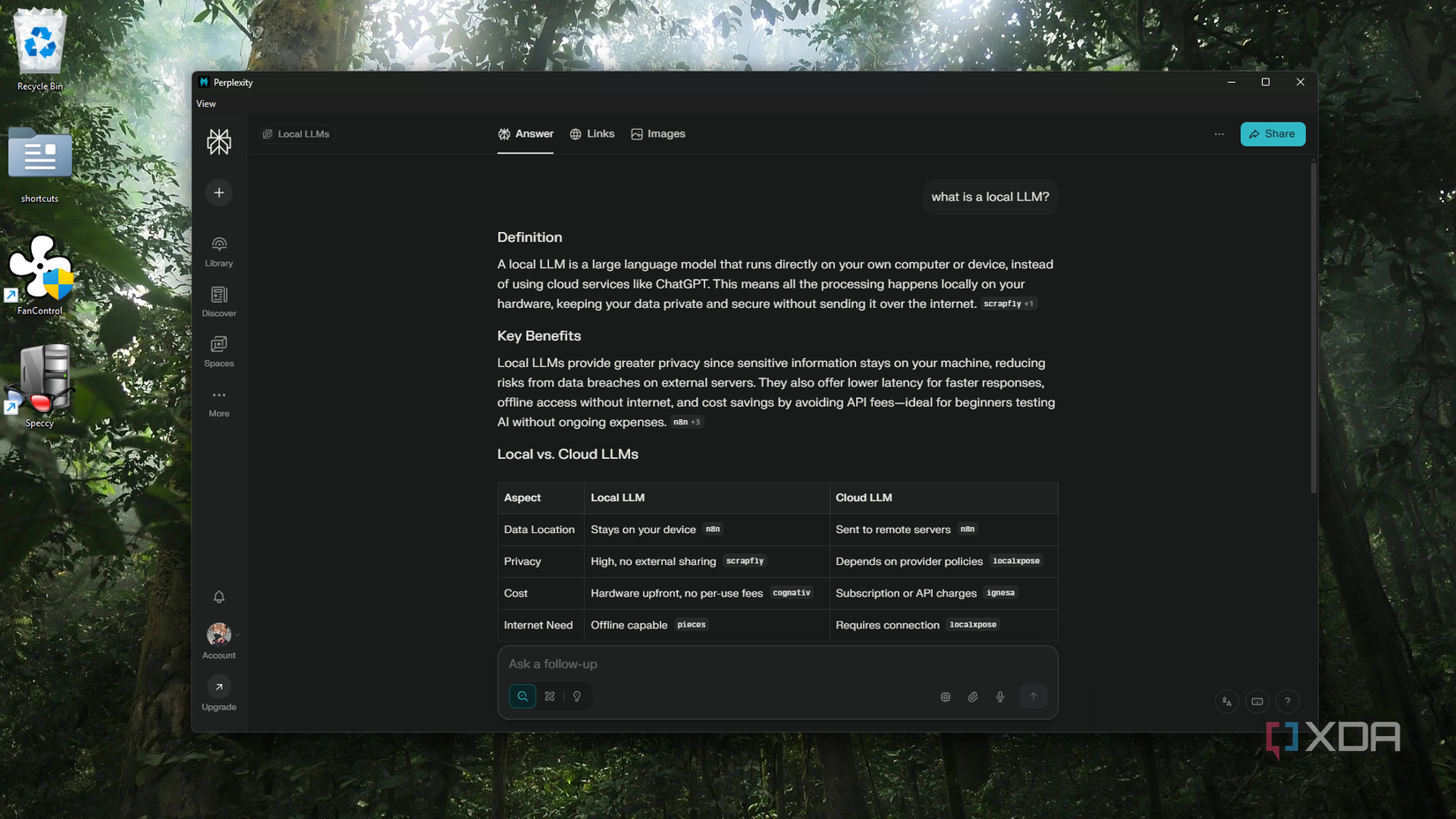 Embedded Sources Perplexity Forget about Perplexity, this self-hosted tool does it with your local LLM