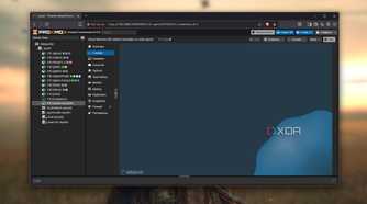 A Debian VM in Proxmox