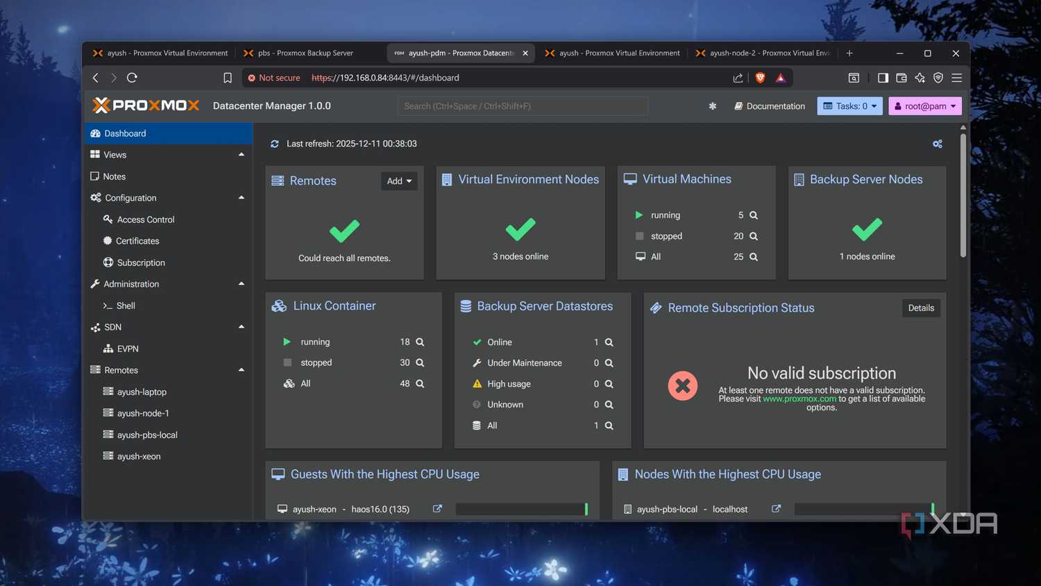 Proxmox Datacenter Manager simplifica la gestión de múltiples nodos PVE, imagen 2