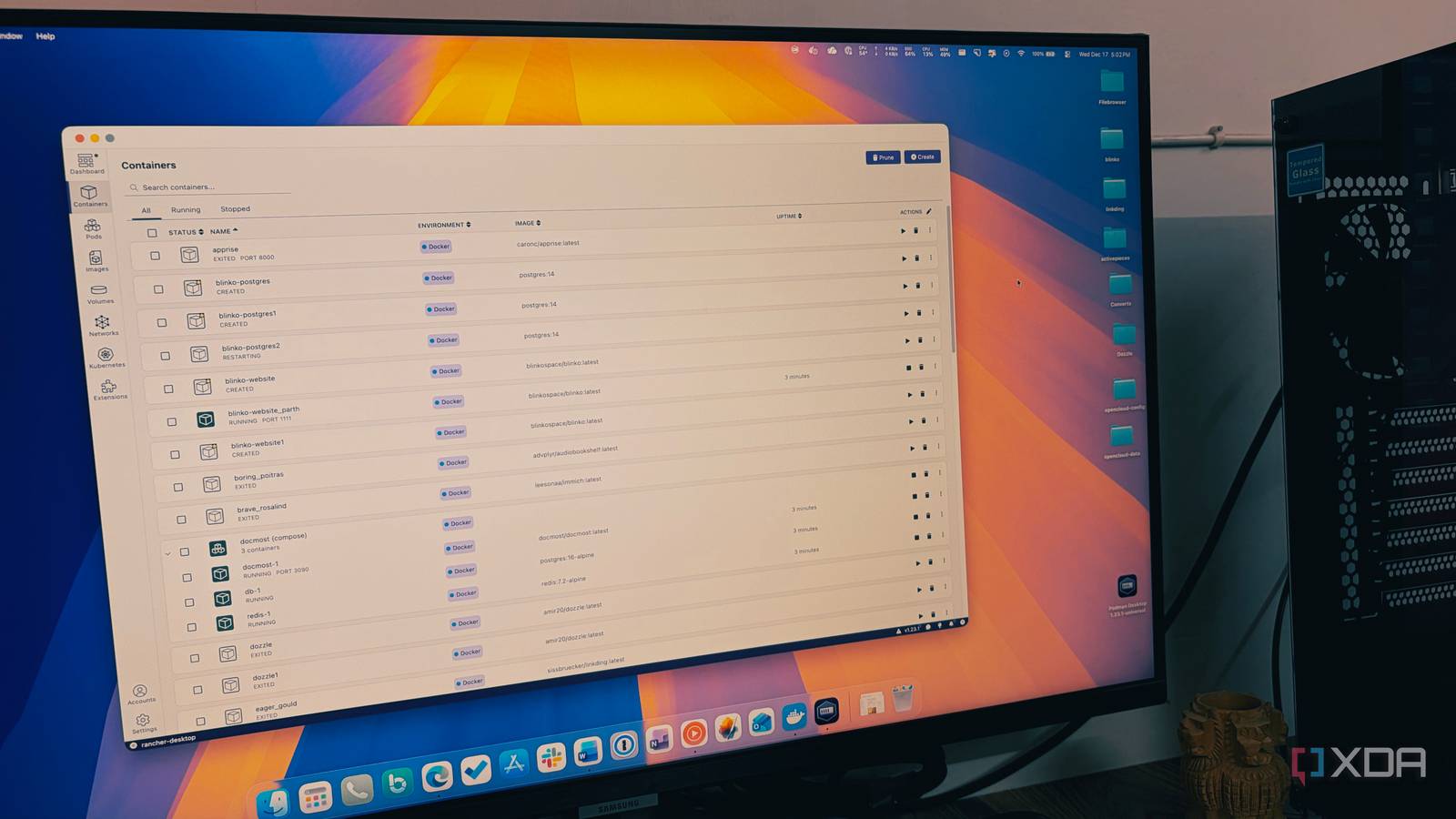 Moving Beyond Docker Desktop and Portainer: Discovering a Superior Container Tool 1 Podman on a display