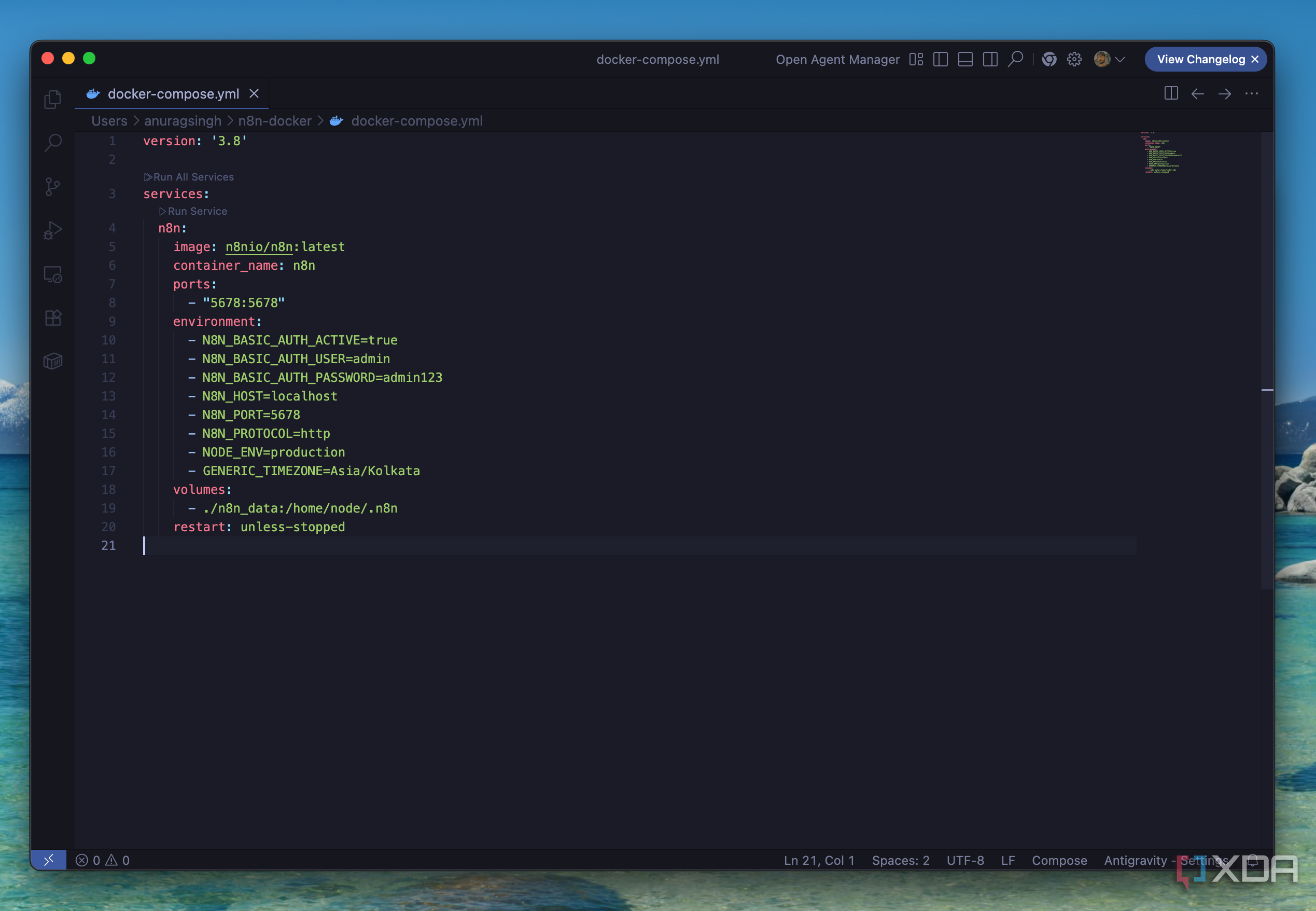 antigravity code editor