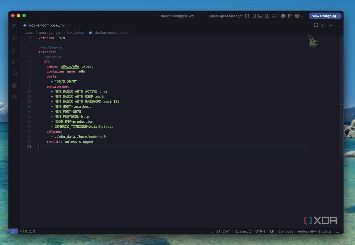 antigravity code editor