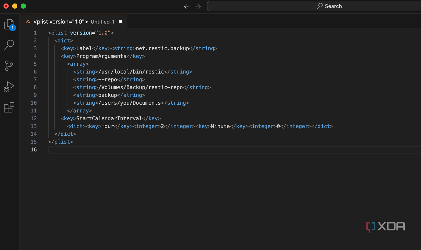 4 инструмента резервного копирования для управления self-hosted серверами Код plist для Launchd в Restic
