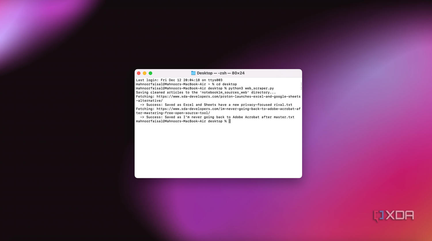 4 Python scripts that supercharged my NotebookLM workflow