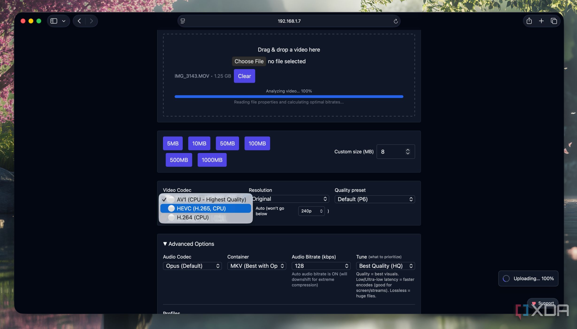 I found a Docker tool that shrinks my videos and saves so much space