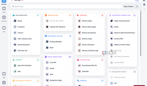 Stirling PDF All Tools section