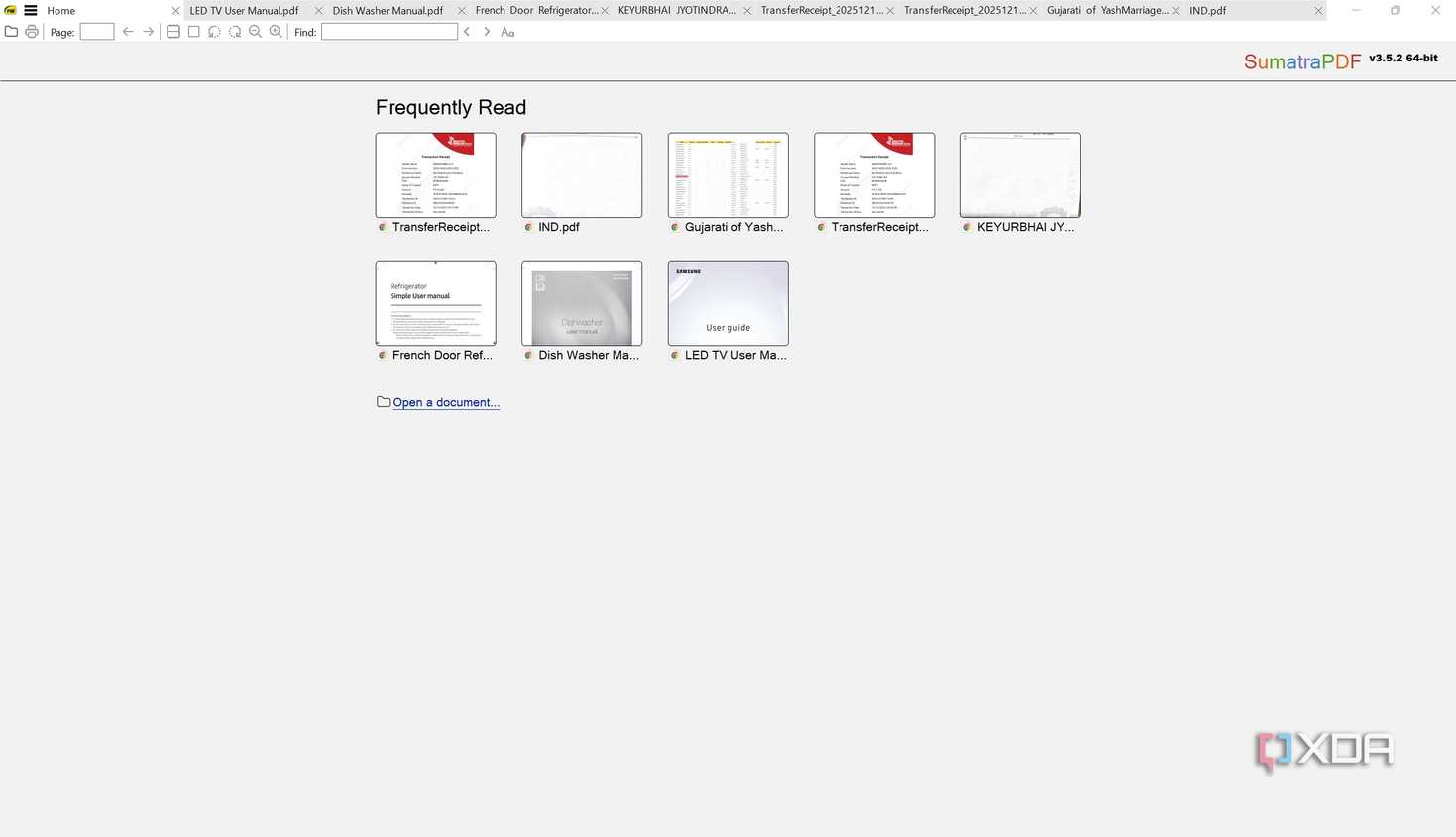 SumatraPDF Mode Light