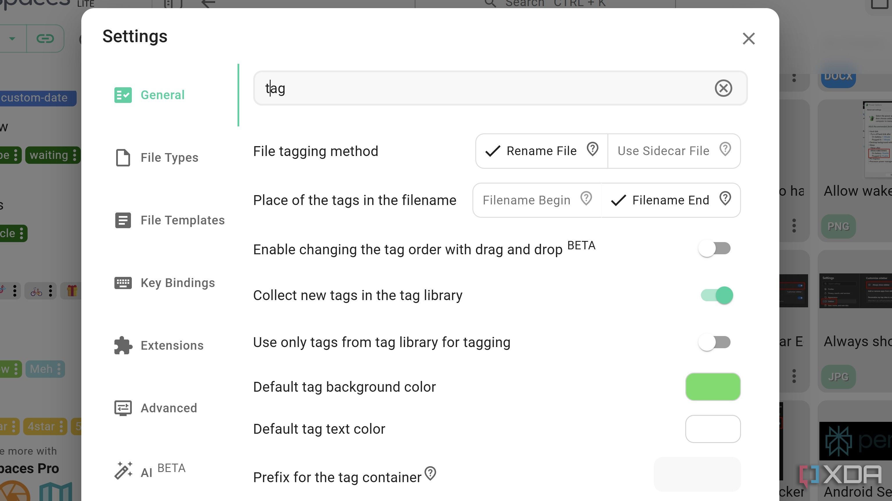 I replaced my folder system with TagSpaces, and finding files got way ...
