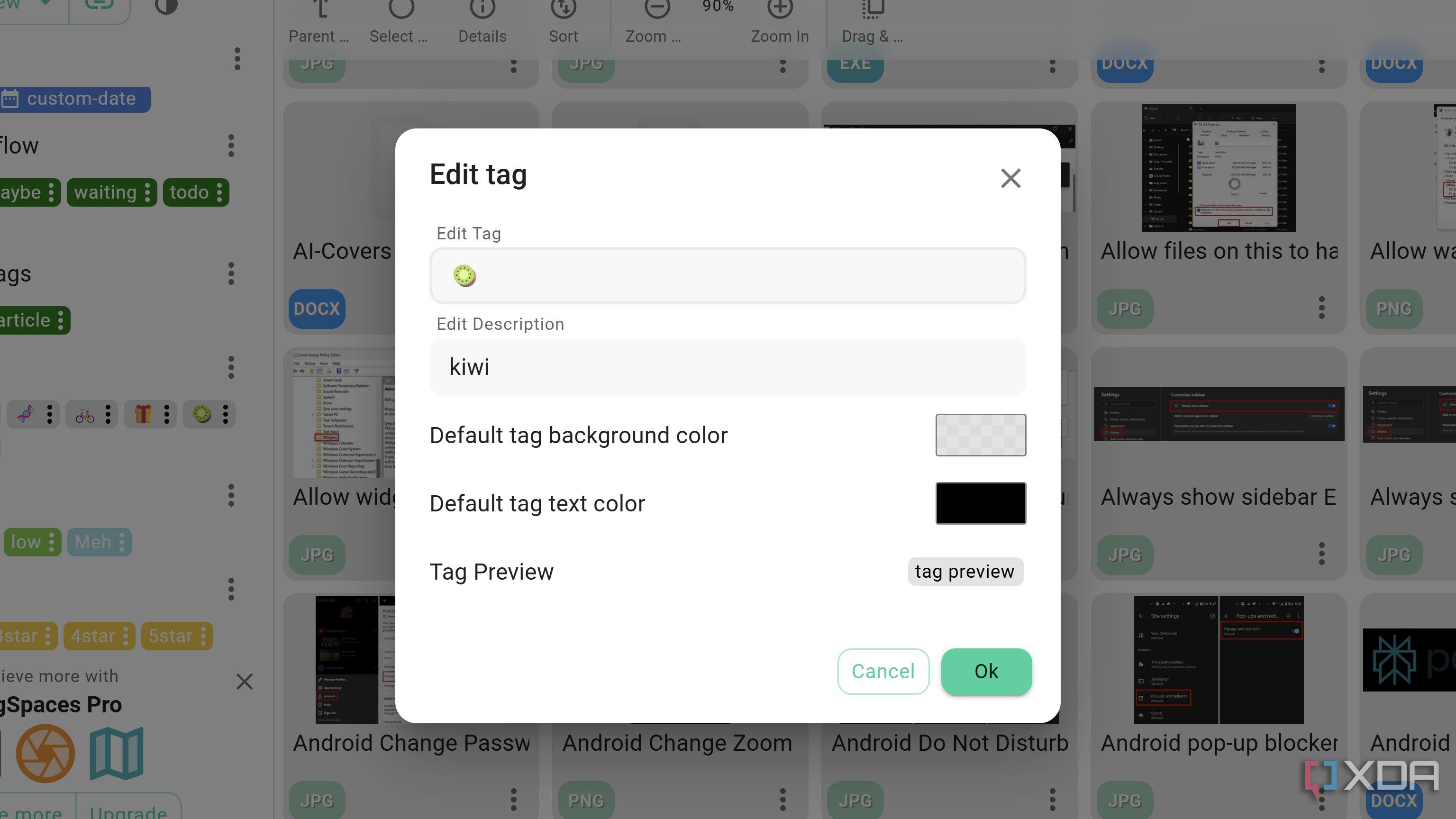 I replaced my folder system with TagSpaces, and finding files got way ...