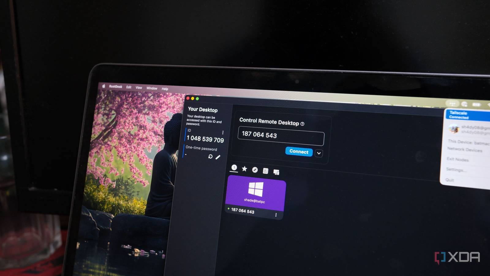 Tailscale is the perfect companion for RustDesk