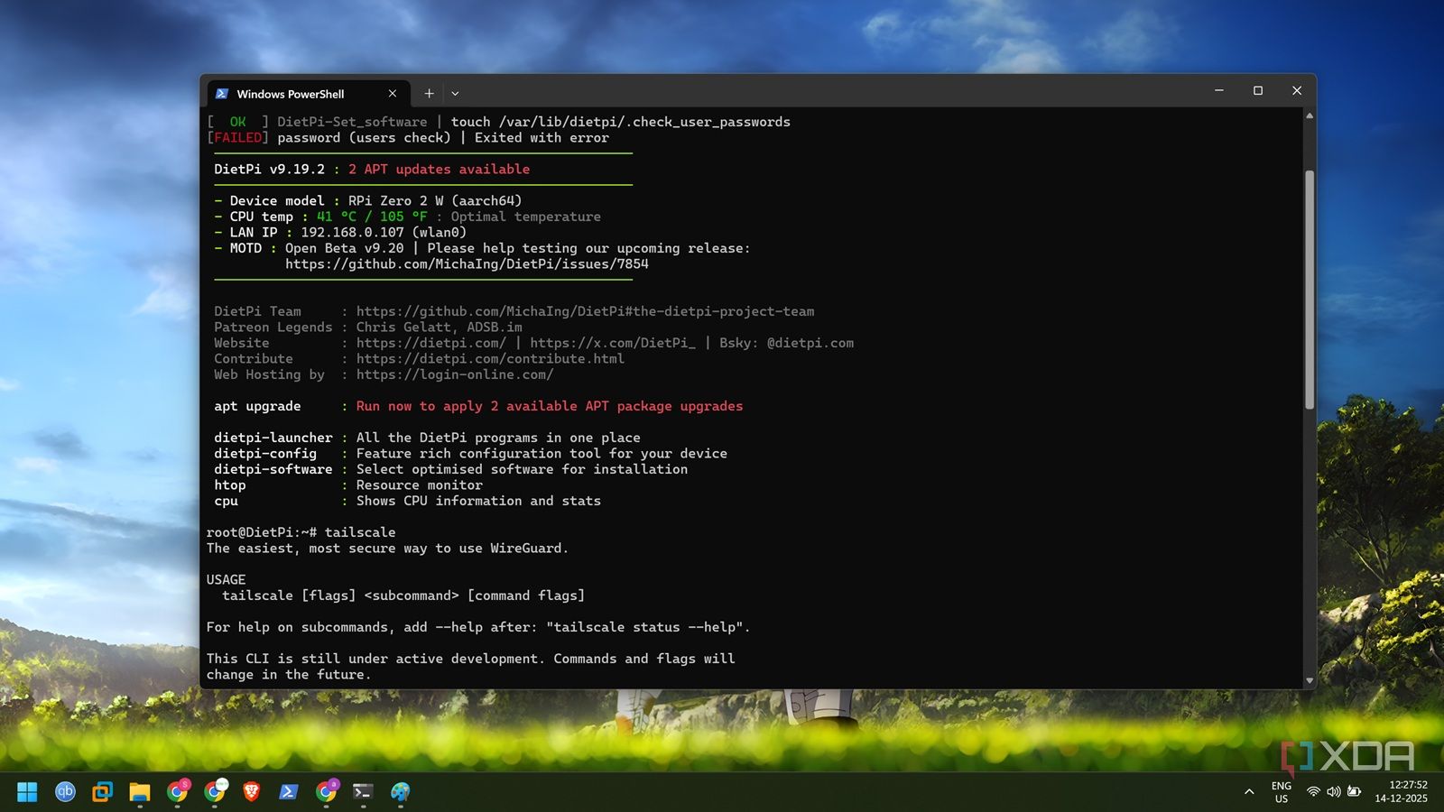 I set up a Tailscale exit node at home, and it's more useful than just ...