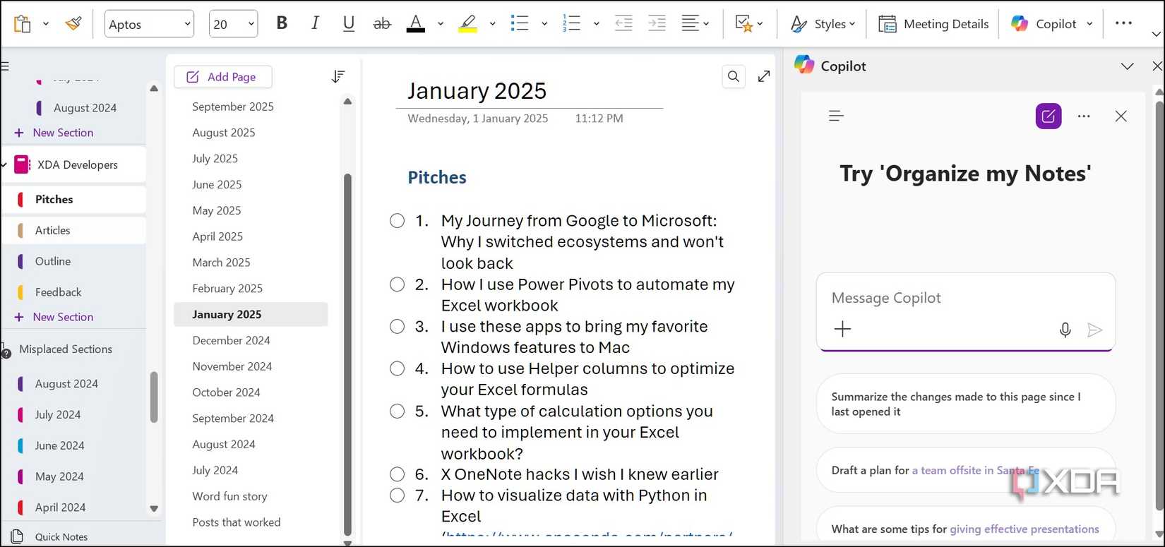 I thought Microsoft OneNote was enough until I paired it with Copilot