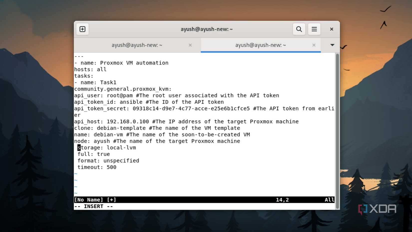 Adding an Ansible playbook