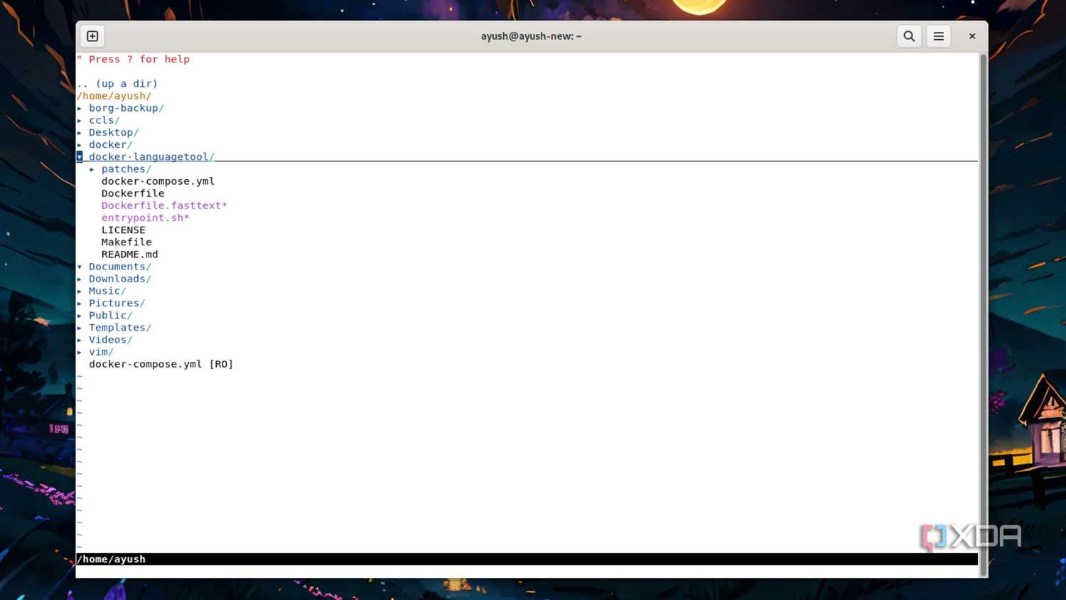 Accessing different directories using NERDTree