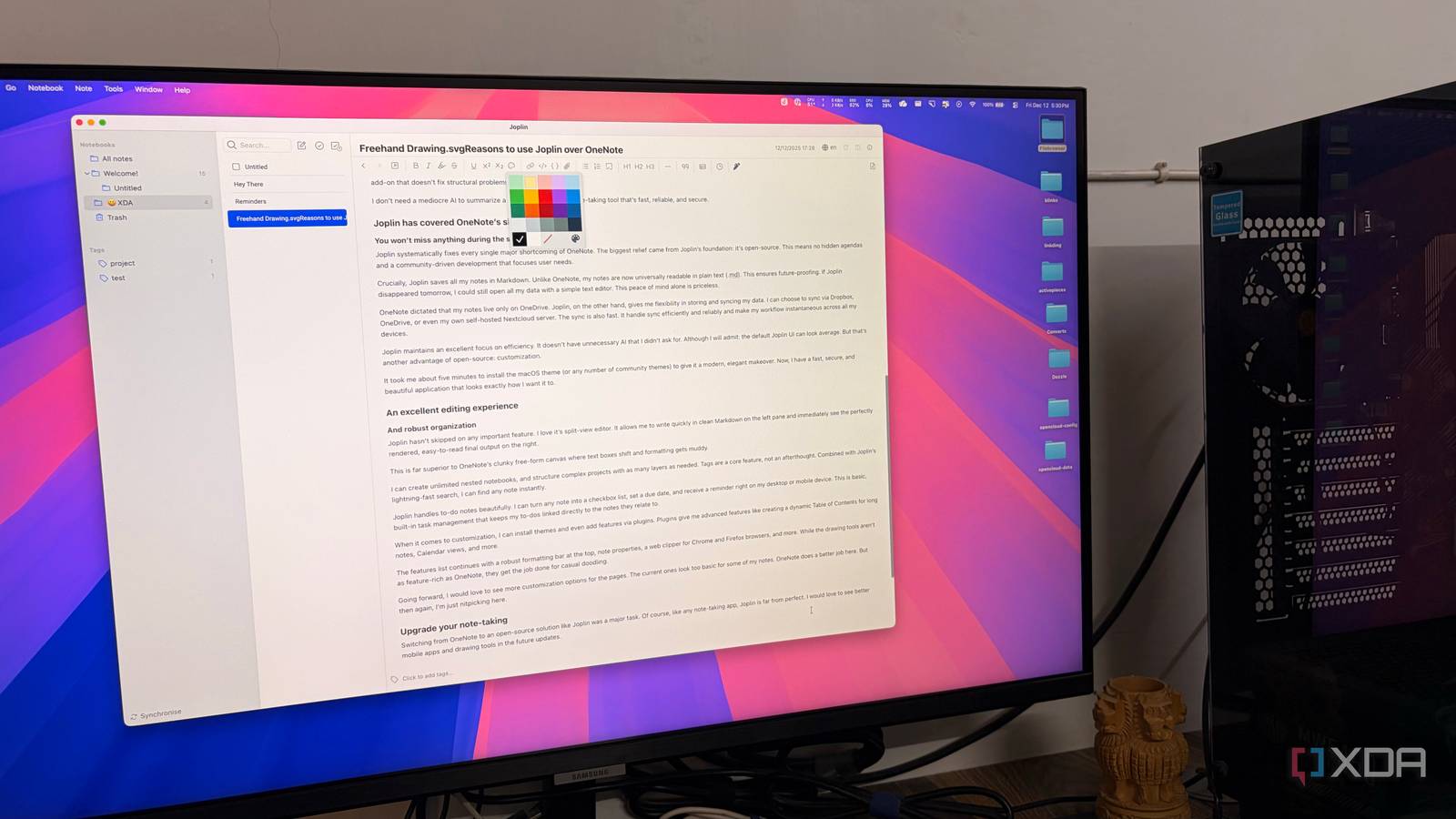 I’m never going back to Microsoft OneNote after mastering this open-source tool