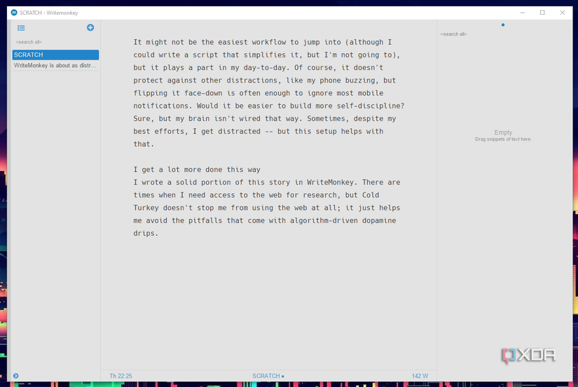 I turned my desktop into a distraction-free writing environment with ...