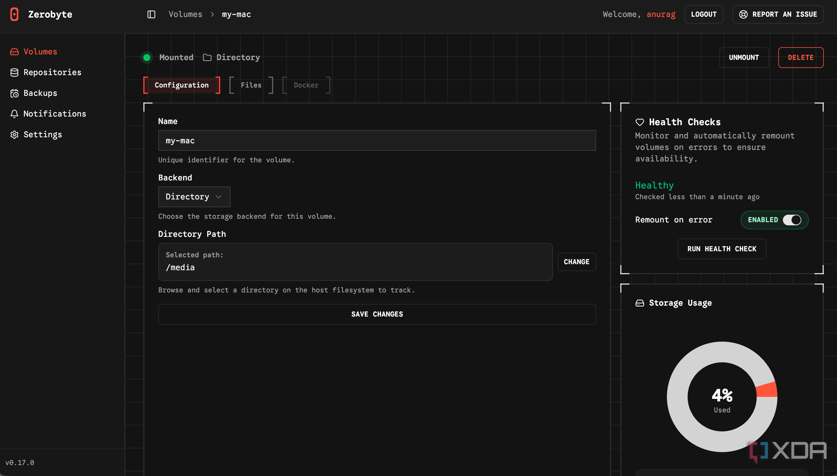 Zerobyte is a free, easy-to-use backup automation tool that supports ...