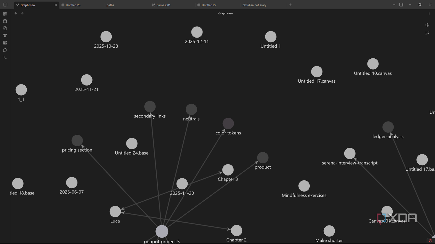 Graph In Obsidian Obsidian isn't as scary as you think (and the simple ways I get the ...