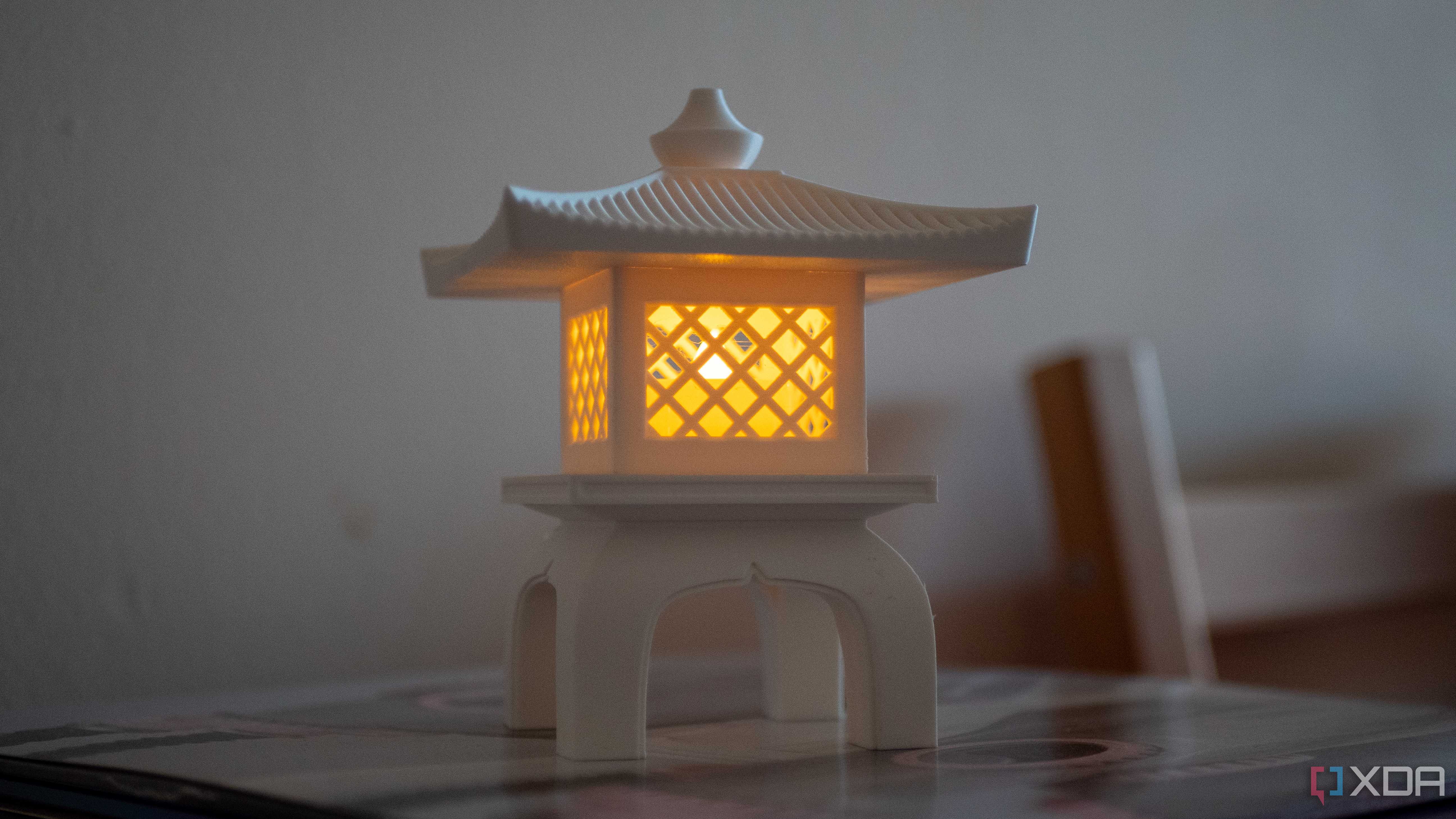 3D Printed tealight holder, called "Japanese Lantern"