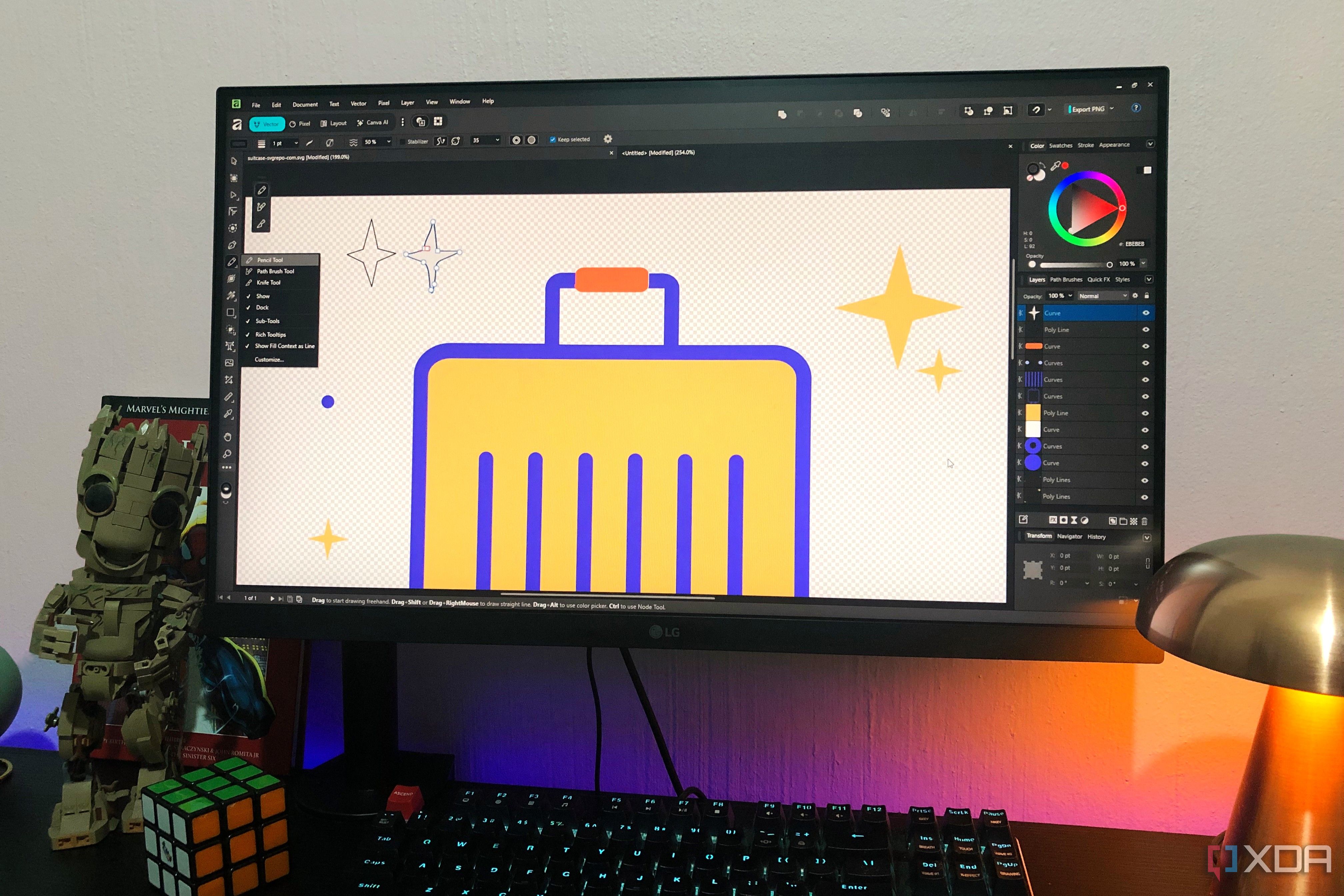Affinity Workspace Affinity's unified app offers a free, powerful vector workspace that ...