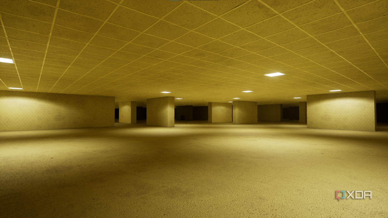A gameplay screenshot from Backrooms: Escape Together.