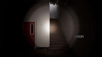 A gameplay screenshot from Backrooms: Escape Together.
