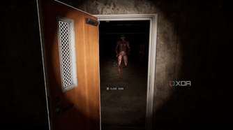 A gameplay screenshot from Backrooms: Escape Together.