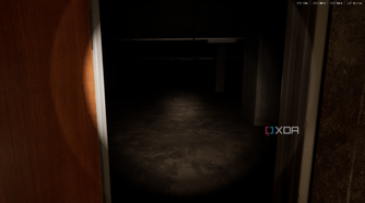 A gameplay screenshot from Backrooms: Escape Together.