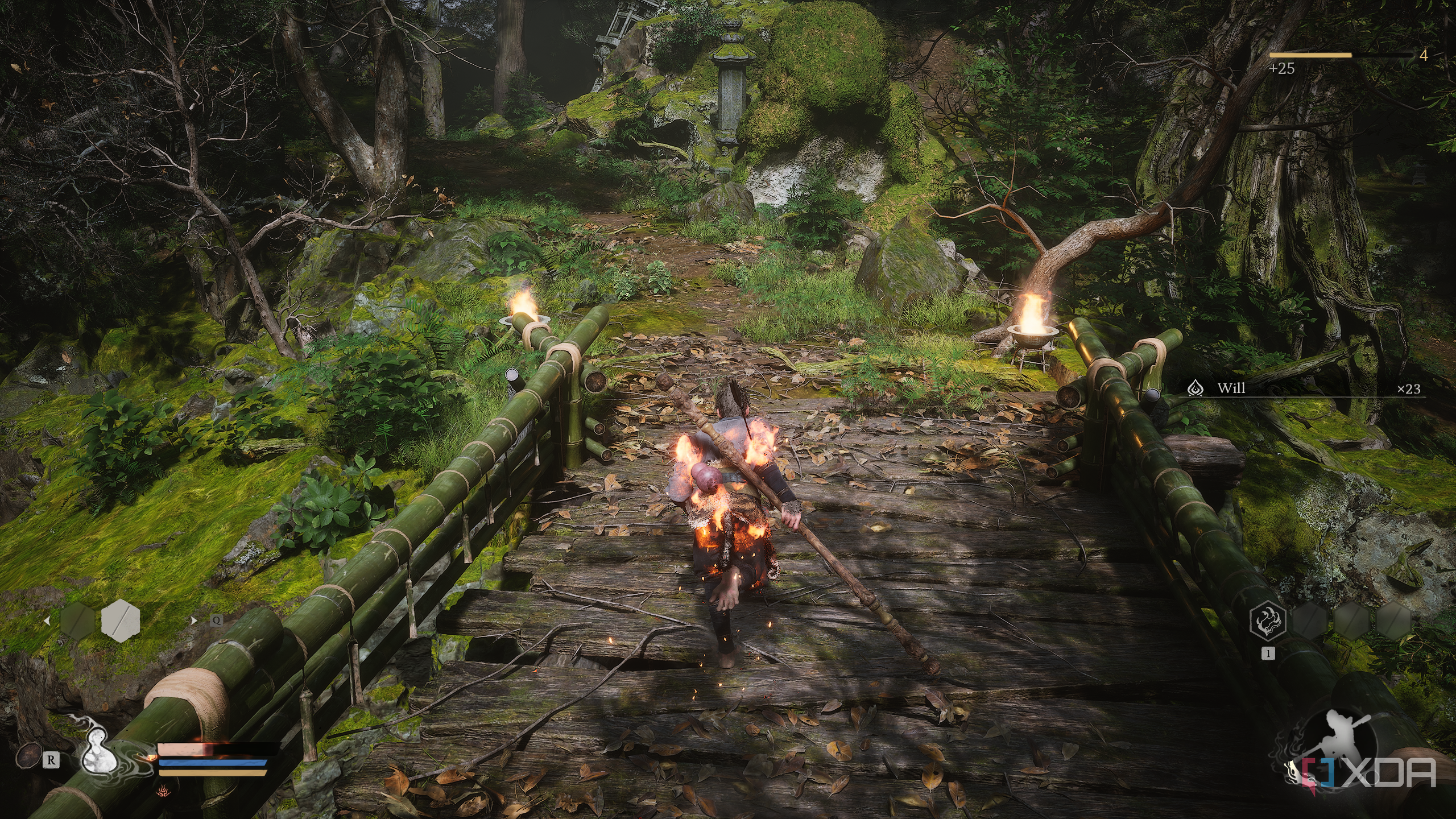 A screenshot from Black Myth: Wukong.