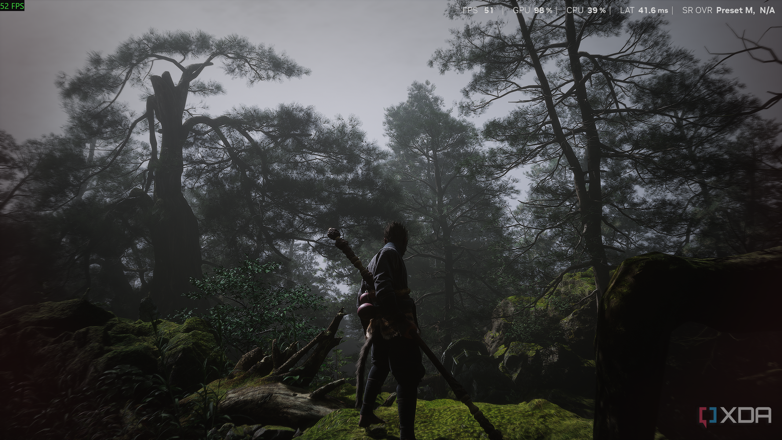 black myth wukong DLSS 4.5 preset M