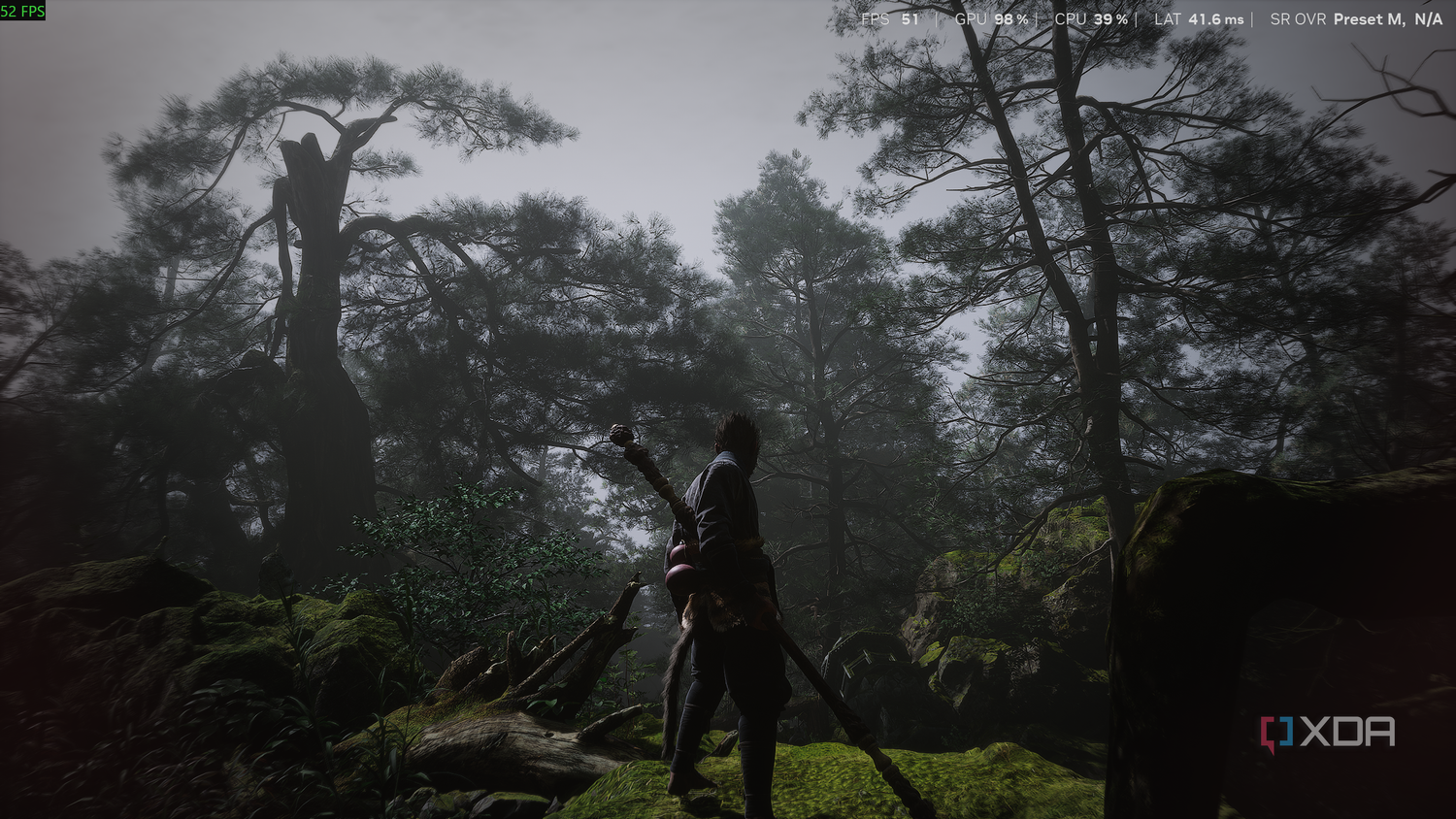 black myth wukong DLSS 4.5 preset M