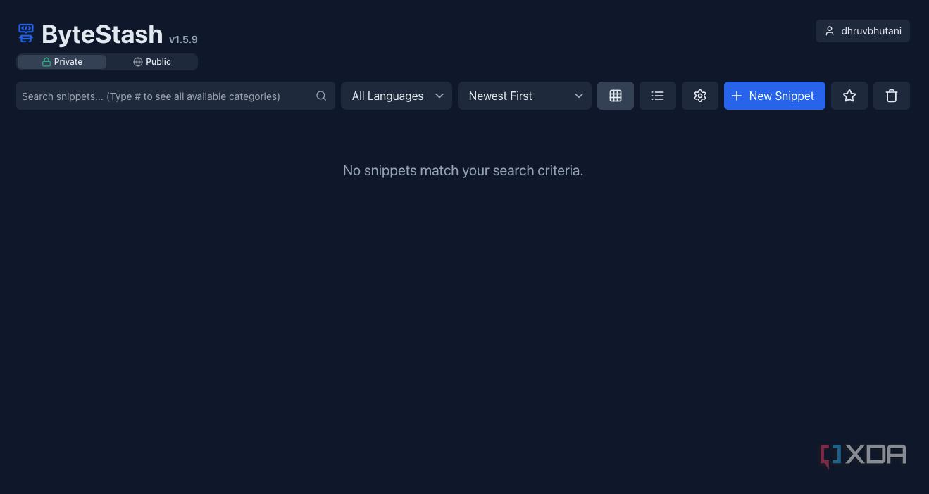 This minimalist snippet tool is exactly what every hobbyist developer needs