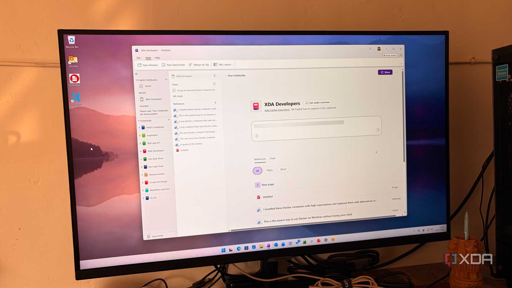 Consultation des blocs-notes Copilot dans OneNote